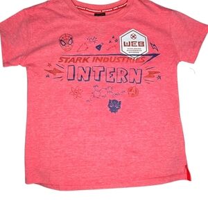 Marvel Stark Industries Intern Red Tee